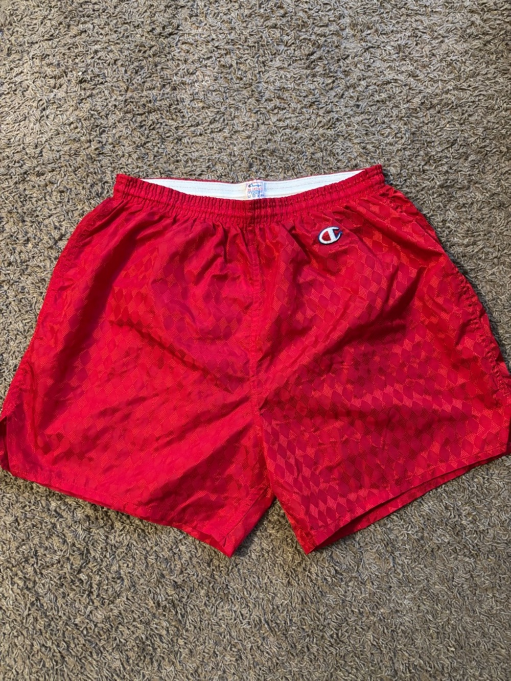 Vintage champion made in USA 100% nylon soccer shorts size XL (40-42)